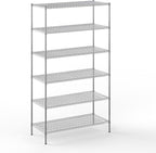 Regal Altair 24" Deep x 54" Wide x 96" Height Wire Shelving Kit | 6-Tier | NSF Commercial Storage Rack Unit