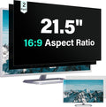 Mao Yeye [2 Pack] 21.5 Inch Computer Privacy Screen for 16:9 Aspect Ratio Widescreen Monitor, Eye Protection Anti Glare Blue Light Computer Monitor Privacy Filter, Removable 21.5 in Protector Film