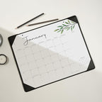 Cabbrix Desk Calendar 2026 with Desktop Mat, Simple Desk Pad Calendar 15 x 12 Inch Covering January 2026 to December 2026, Desk Blotter Calendar for Home School and Office