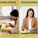 24 Pack Legal Pads 8.5 x 11 College Ruled Writing Pads, 720 Sheets Legal Note Pads 8.5 x 11 Narrow Ruled Lined Paper Pads, Perforated Notepads Notebook Yellow Paper Tablets 30 Sheets Per Notepad