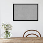 Amanti Art Black Framed Magnetic Board 17x25 Medium Vision Board for use with Magnets, 100% Metal Sheet to Display Items as Office Decor or for Home Organization in mudroom, Kitchen or Kids Room