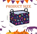 Halloween Storage Baske Bins Cube Collapsible Organizer Closet Shelves Toy Box