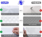 Metronic Bubble Mailer 8.5X12 Inch White 100 Pack,Waterproof Padded Envelopes,Self-Seal Bubble Mailers Cushioning Bubble Envelopes for Shipping,Jewelry Makeup Supplies, Packaging Bulk