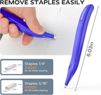 Marsrock Desktop Stapler, Swing-Arm Swivel Stapler, 50 Sheet Capacity, 2000 Staples and Staple Remover, Rotatable Heavy Duty Staplers for Office, Home, Classroom, Booklet, Book Binding, Blue