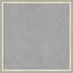 Amanti Art Silver Framed Magnetic Board 26x26 Medium Vision Board for use with Magnets, 100% Metal Sheet to Display Items as Office Decor or for Home Organization in mudroom, Kitchen or Kids Room