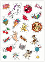 8.5" x 11" Full Sheet Label Sticker Paper for Laser & Inkjet Printers[600 Sheets,600 Labels]