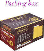 Bonfasvo 300 Pack 6x9 Brown Catalog Envelopes Peel & Seal Security Mailing Envelopes 120GSM Kraft Paper self Seal Envelopes for Invitations Papers Photos Documents Pictures Papers Files