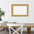 Amanti Art White Cork Board for Wall, 16x22 Vision Board with Gold Frame, Small Corkboard Office Decor for Home Organization, Casual Corkboard Pinboard to Display Items for Home Organization in