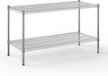 Regal Altair 21" Deep x 48" Wide x 27" Height Wire Shelving Kit | 2-Tier | NSF Commercial Storage Rack Unit