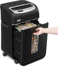 VidaTeco Paper Shredder for Home Office Heavy Duty with 60 Mins Running with US Patented Cutter,Shred CD/Card with Extra Large Bin,AUTO Jam Proof(ETL) (18-Sheet Micro Cut)