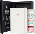 Clever Fox Ultimate Achiever’s Goal Planner - Focus & Productivity 90 Day Journal. Undated Daily Weekly Monthly Planner Organizer & Hourly Schedule Notebook - Hardcover, A5 Size, Pearl White