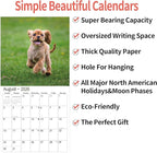2026 Wall Calendar,Calendar 2026, November 2025 - December 2026, Wall Calendar Happy Dog, 12" x 24" Opened,Full Page Months Thick & Sturdy Paper for Gift Perfect Calendar Organizing & Planning
