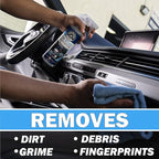 Chemical Guys Total Interior Cleaner & Protectant Interior Cleaner, Cleans & Protects Leather, Vinyl, Plastic, Rubber, Glass with a Streak-Free Finish — Cars, Trucks, SUVs, RVs, 16 oz