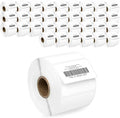 HOUSELABELS 2.25" x 1.25" Address Labels on 1" Core Compatible with Zebra and Rollo Printers, 34 Rolls / 1,000 Labels per Roll