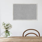Amanti Art Silver Framed Magnetic Board 17x25 Medium Vision Board for use with Magnets, 100% Metal Sheet to Display Items as Office Decor or for Home Organization in mudroom, Kitchen or Kids Room