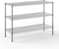 Regal Altair 18" Deep x 48" Wide x 34" Height Wire Shelving Kit | 3-Tier | NSF Commercial Storage Rack Unit