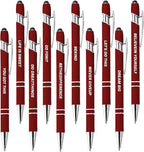 CRME Best Inspirational Pen Motivate Oneself Fun Office Supplies Fancy Gift Pen Office Gifts for Coworkers Meaningful Inspirational Gifts for Back-to-School Season,Holidays