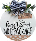 Wood front door sign Wood sign Home decor Welcome sign Sign for front door House warming gift Wedding gift (Nice Package, 22" Width)