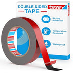 EMITEVER Double Sided Tape Heavy Duty, Tesa Adhesive Mounting Tape Waterproof, 0.94IN x 18FT Strong Acrylic Foam Tape for Walls, Automotive, Home Office Decor