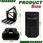 Tourniquet Holder for Gun Holster, Tactical Tourniquet Holder Adapter Mount, Police Gear Accessories with QLS Kit for 3-Hole Holster
