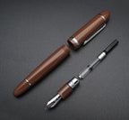JINHAO X159 Fountain Pen (EF Nib 0.38mm, Coffee with Silvery Clip)