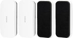 VUSIGN Magnetic Dry Erase White Board Eraser- 4 Pack, Glass Whiteboard Eraser for Dry Erase Board, Glass Board, Calendar Board, Office, Home, School Supplies
