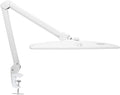 Neatfi Elite HD XL Task Lamp, 1600 Lumens, 84PCS SMD LED, 6500K, Non-Polar Dimming, Desk Light for Home, Office, and Study Room (Non-CCT with Clamp, White, 22 Inches)