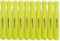 Amazon Basics Highlighters 12 Pack, Yellow Colors, Chisel Tip,Bible Highlighter,Office and School Supplies