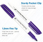 Birebebys 168 Count Bulk Dry Erase Markers, Fine Tip Whiteboard Markers, Back to School & Classroom Supplies for Kids Teachers, Bulk Set for Home Use