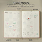 PRODUCTIVITY STORE Pro - Undated, 2026 Planner, 5.8” x 8.3” - The #1 Productivity Planner to Achieve Your 2026 Goals - Planner 2026-2027 - Pink - A5
