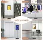 Relx Standing Sign Holder 11 x 17, Adjustable Pedestal Sign Stand, Double-sided Floor Signage Stands for Outdoor Indoor Poster Display