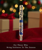 ARTEX Luxury Fountain Pen - Museum Art Collections - Crafting Timeless Beauty - the Best Gift & Office Desk Decor, German SCHMIDT Fine Nib, Solid Metal