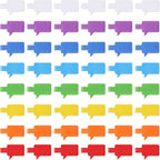 50 Pieces Cable Labels Multi Color Cord Wire Labels, Cable Tags and Wire Tags for Management and Classify for Electronics, Computers and More(Simple Style)