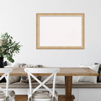 Amanti Art White Cork Board for Wall, 23x31 Vision Board with Gold Frame, Medium Corkboard Office Decor for Home Organization, Modern Contemporary Corkboard Pinboard to display items for home