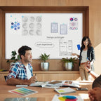 Dry Erase Board 72 x 40 Inch, Large Magnetic White Board for Wall, Maxtek Aluminum Frame Erase Board Presentation Wall-Mounted Marker Board with a Long Pen Tray for Classroom, Office & Home