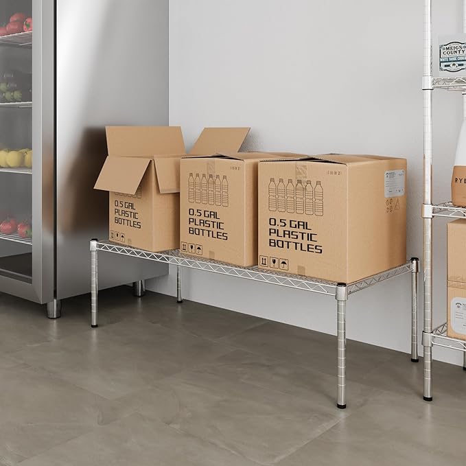 Regal Altair 21" Deep x 48" Wide x 14" Height Wire Shelving Kit | 1-Tier | NSF Commercial Storage Rack Unit