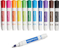 Amazon Basics Dry Erase Markers For Whiteboards, Chisel Tip, Low-Odor, Assorted Colors, Pack of 12
