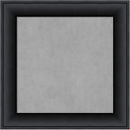 Amanti Art Black Framed Magnetic Board 15x15 X-Small Vision Board for use with Magnets, 100% Metal Sheet to Display Items as Office Decor or for Home Organization in mudroom, Kitchen or Kids Room