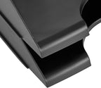 Amazon Basics Rectangular, Stackable Office Letter Organizer Desk Tray, Black, Pack of 12