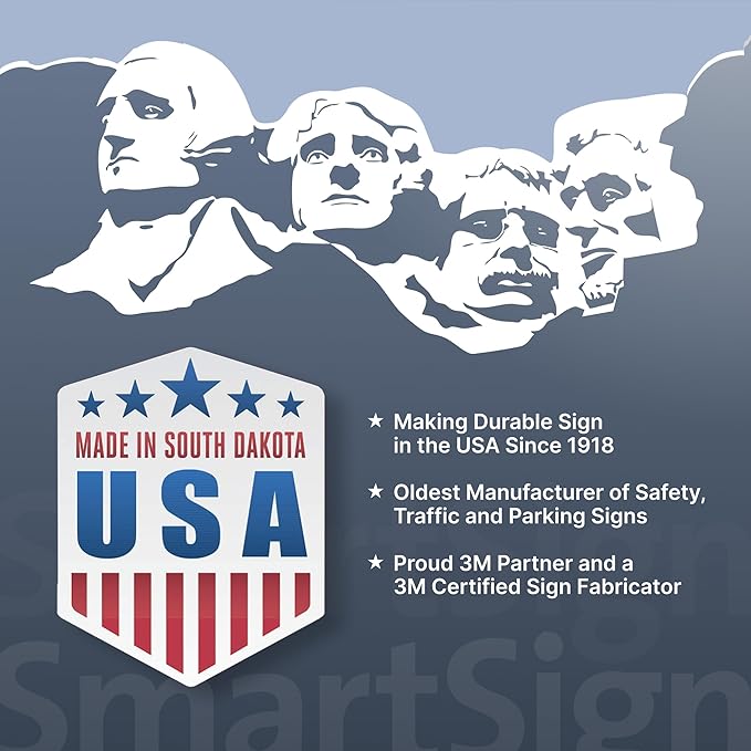 SmartSign Custom Reserved Parking Sign - 12"x18" Laminated Aluminum, 63 mil thick Custom Metal Signs for Parking Lots, Business, Outdoors, USA-Made, 100+ Years of Sign Expertise