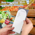 Thboxes 4 Pack Magnetic To Do List Refrigerator with Pen Holder, Totally 200 Sheets Magnetic Note Pad for Fridge Grocery List Magnet Pad for Fridge(Morandi Design)