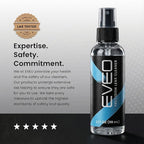 EVEO Eyeglass Cleaner Spray - No Streaks Technology with Microfiber Cleaning Cloth- Glasses Cleaning Kit - Glasses Cleaner Spray with Lens Cleaner Cloth - Screen & Eye Glasses Kit - 3 Pack