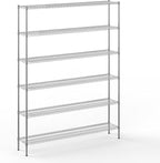 Regal Altair 14" Deep x 72" Wide x 96" Height Wire Shelving Kit | 6-Tier | NSF Commercial Storage Rack Unit