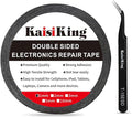 Kaisiking 1mm x 50M LCD Repair Tape for Phone Screen, Adhesive Tape with 1 Tweezers for Cell Phone, iPad, Tablets, Laptops, Camera