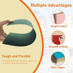 100 Sheets 20 Assorted Colors Cardstock 8.5 x 11 Craft Paper, 200gsm/75lb Heavyweight Paper Card Stock for DIY Cards Making, Wedding Invitations, School Scrapbooking, Party Decorations
