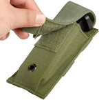 Tactical Single/Double Pistol Mag Pouch Outdoor Molle Open-Top Magazine Pouch for Glock M1911 92F