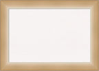 Amanti Art White Cork Board for Wall, 15x21 Vision Board with Gold Frame, Small Corkboard Office Decor for Home Organization, Modern Corkboard Pinboard to Display Items for Home Organization in