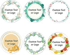 JOVELLO Personalized Custom Stickers - 60-1000 PCS Circle Custom Labels for Business, Logo, Office, Parties, etc (Labels Stickers-4)