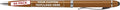DISCOUNT PROMOS Custom Twist Action Plastic Stylus Pens, Set of 50, Personalized Bulk Pack - Pens for Work, Cool Pens for Writing, Black Ink - Gold