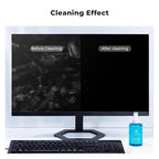 K&F CONCEPT Screen Cleaner Spray, with 2 Microfiber Cleaning Cloth, Touchscreen Cleaning Kit for LCD LED DVD TV, Smartphone, iPad, Laptop, Tablet Monitor, Computer Monitor, Electronic Devices (200ml)